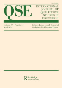 Cover image for International Journal of Qualitative Studies in Education, Volume 37, Issue 4, 2024