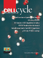 Cover image for Cell Cycle, Volume 4, Issue 9, 2005