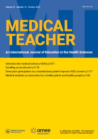 Cover image for Medical Teacher, Volume 45, Issue 10, 2023