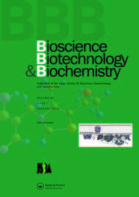 Cover image for Bioscience, Biotechnology, and Biochemistry, Volume 80, Issue 1, 2016