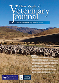 Cover image for New Zealand Veterinary Journal, Volume 64, Issue 4, 2016
