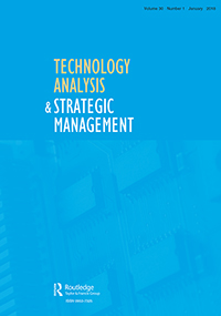 Cover image for Technology Analysis & Strategic Management, Volume 30, Issue 1, 2018