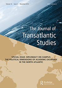 Cover image for Journal of Transatlantic Studies, Volume 13, Issue 4, 2015