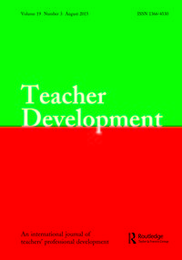 Cover image for Teacher Development, Volume 19, Issue 3, 2015