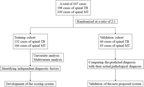 Figure 1 Flow diagram for study design.