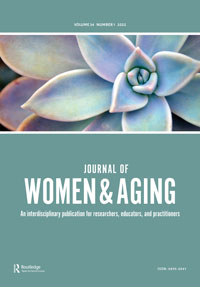 Cover image for Journal of Women & Aging, Volume 34, Issue 1, 2022
