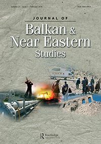 Cover image for Journal of Balkan and Near Eastern Studies, Volume 21, Issue 1, 2019