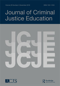 Cover image for Journal of Criminal Justice Education, Volume 29, Issue 4, 2018