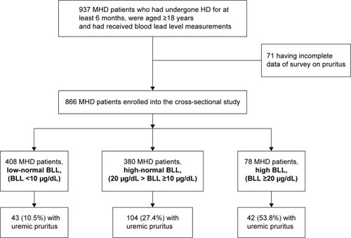 Figure 1 Flow chart of patient recruitment.