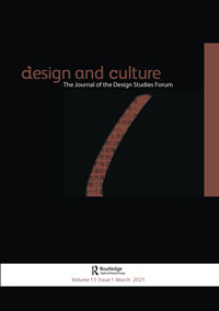 Cover image for Design and Culture, Volume 13, Issue 1, 2021
