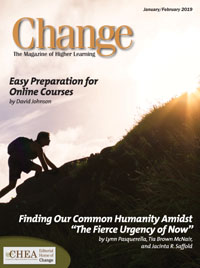 Cover image for Change: The Magazine of Higher Learning, Volume 51, Issue 1, 2019