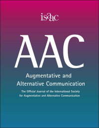 Cover image for Augmentative and Alternative Communication, Volume 36, Issue 4, 2020