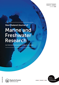 Cover image for New Zealand Journal of Marine and Freshwater Research, Volume 54, Issue 4, 2020