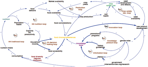 Figure 6. Beginning with the end-user in mind:cowpea systems analyses.