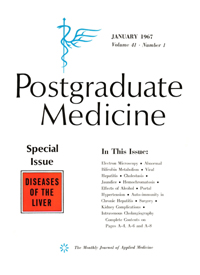 Cover image for Postgraduate Medicine, Volume 41, Issue 1, 1967