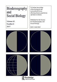Cover image for Biodemography and Social Biology, Volume 63, Issue 4, 2017