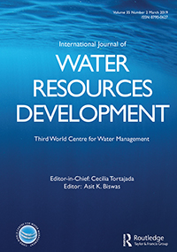 Cover image for International Journal of Water Resources Development, Volume 35, Issue 2, 2019