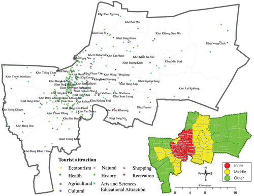 Figure 1. Study area: Bangkok, the Capital of Thailand.