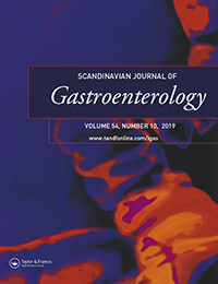 Cover image for Scandinavian Journal of Gastroenterology, Volume 54, Issue 10, 2019