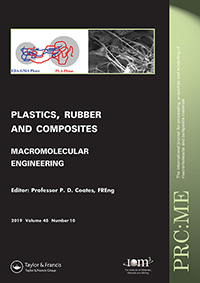 Cover image for Plastics, Rubber and Composites, Volume 48, Issue 10, 2019