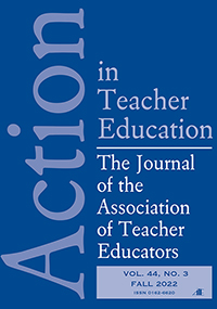 Cover image for Action in Teacher Education, Volume 44, Issue 3, 2022