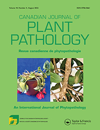 Cover image for Canadian Journal of Plant Pathology, Volume 44, Issue 4, 2022