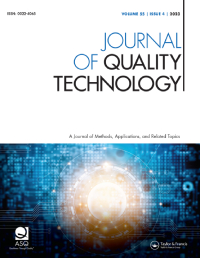 Cover image for Journal of Quality Technology, Volume 55, Issue 4, 2023