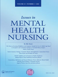 Cover image for Issues in Mental Health Nursing, Volume 43, Issue 1, 2022