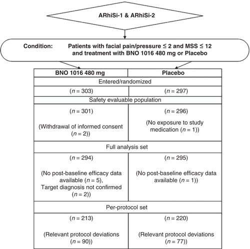 Figure 1. Patient allocation.