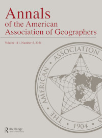 Cover image for Annals of the American Association of Geographers, Volume 111, Issue 5, 2021