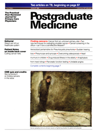 Cover image for Postgraduate Medicine, Volume 86, Issue 2, 1989