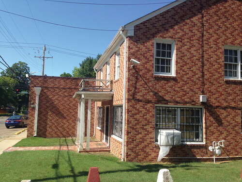 Figure 7 The “living quarter” behind the Min Sang & Co. grocery store, Greenville, Mississippi, 2016. Photo by the author.