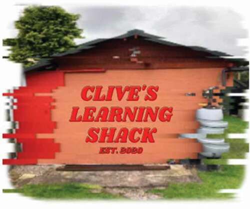 Figure 1. Signalling informality: Clive’s learning shack teams area icon