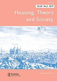 Cover image for Housing, Theory and Society, Volume 36, Issue 2, 2019