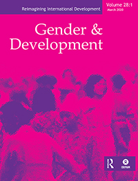 Cover image for Gender & Development, Volume 28, Issue 1, 2020