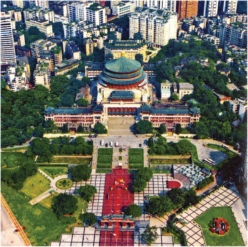 Figure 5. Chongqing People’s Square, built in 1997.