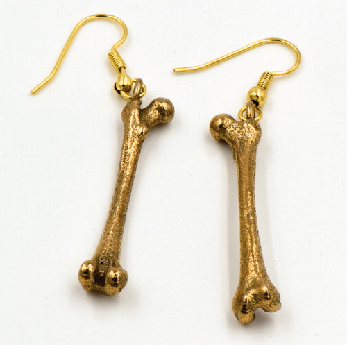 Femur Earrings.