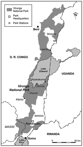 Figure 1. Virunga National Park.Source: The authors.