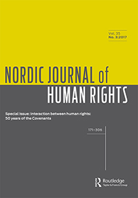 Cover image for Nordic Journal of Human Rights, Volume 35, Issue 3, 2017