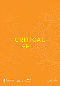 Cover image for Critical Arts, Volume 34, Issue 6, 2020