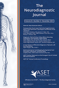 Cover image for The Neurodiagnostic Journal, Volume 61, Issue 4, 2021