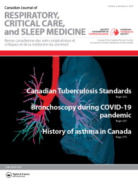 Cover image for Canadian Journal of Respiratory, Critical Care, and Sleep Medicine, Volume 6, Issue 6, 2022
