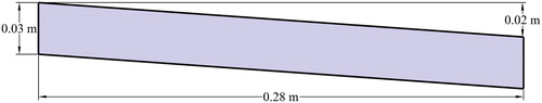 Figure 9. Dimensions of the silicone body.