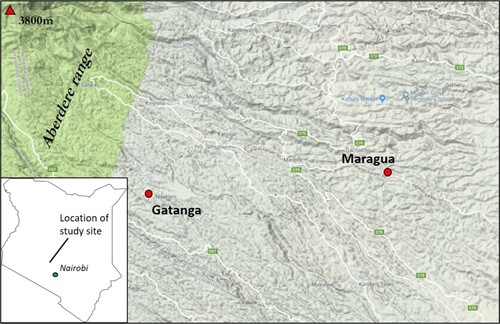 Figure 3. Kenya field site.