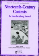 Cover image for Nineteenth-Century Contexts, Volume 10, Issue 2, 1986