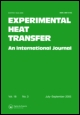 Cover image for Experimental Heat Transfer, Volume 7, Issue 1, 1994
