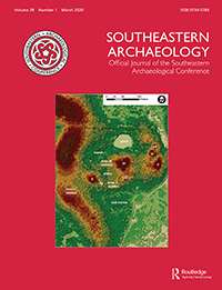 Cover image for Southeastern Archaeology, Volume 39, Issue 1, 2020