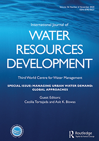 Cover image for International Journal of Water Resources Development, Volume 36, Issue 6, 2020