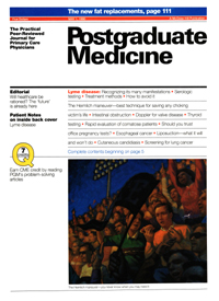 Cover image for Postgraduate Medicine, Volume 87, Issue 6, 1990