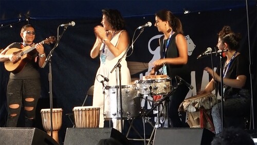 Figure 6. LADAMA performing at WOMAD 2018.